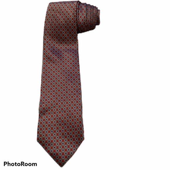 Nordstrom Other - JZ Richards (Nordstrom) Red and Blue Abstract Tie